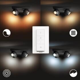 Bodové svítidlo Philips Buckram White Ambiance 4 Spot černé

 obrázek produktu 2 z 6