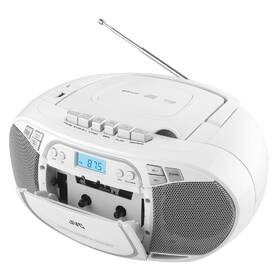 Radiomagnetofon s CD JVC RC-E451W bílá barva
