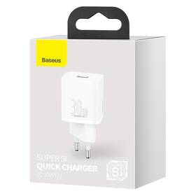 Nabíječka do sítě Baseus Super Si USB-C 30W bílá

 obrázek produktu 10 z 11