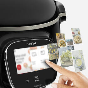 Multifunkční tlakový hrnec Tefal Cook4me Touch WiFi CY912831 
