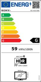 Televize Sony KD-43X75WL 
