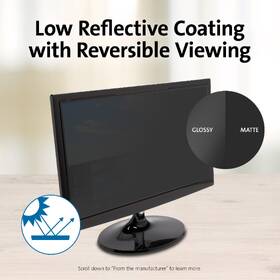 Privátní filtr KENSINGTON MagPro™ pro monitor 21,5“ (16:9), dvousměrný, magnetický, odnímatelný 

 obrázek produktu 6 z 10