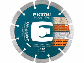 Kotouč diamantový EXTOL 8703033 150x22,2x2,3mm 

 obrázek produktu 1 z 1