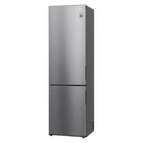 Chladnička s mrazničkou LG GBP62PZNBC stříbrná barva
