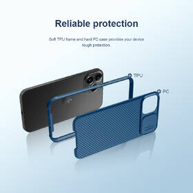 Kryt na mobil Nillkin CamShield PRO Magnetic na Apple iPhone 13 černý

 obrázek produktu 3 z 5