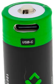 Baterie nabíjecí PATONA Premium Li-lon, 18650, 3300mAh, 3,7V, USB-C, 1ks 

 obrázek produktu 5 z 7