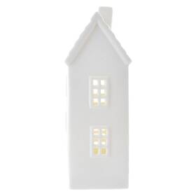 LED dekorace EMOS keramický domeček, 16 cm, 1LED, vnitřní, teplá bílá, časovač 

 obrázek produktu 2 z 6