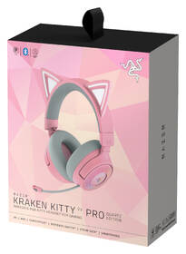 Headset Razer Kraken Kitty V3 Pro růžový

 obrázek produktu 8 z 14