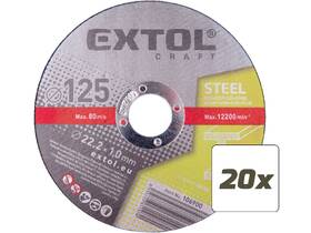 Řezný kotouč Extol Craft 106903 (20 ks) 

 obrázek produktu 1 z 3
