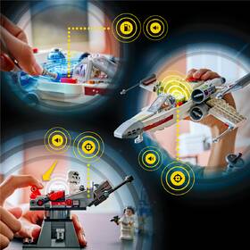 Stavebnice LEGO® Star Wars™ 75423 SMART Play™: Luke a jeho stíhačka Red Five X-Wing™ 

 obrázek produktu 5 z 8