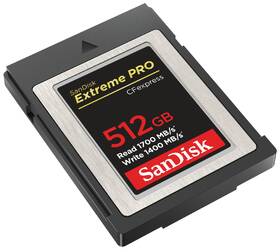 Paměťová karta SANDISK CFexpress 512GB, (1700R/1400W), Type B 

 obrázek produktu 2 z 2