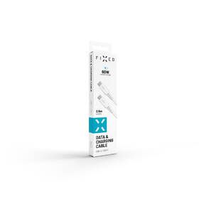 Kabel FIXED Liquid silicone USB-C/USB-C s podporou PD, 60W, 0,5m bílý

 obrázek produktu 8 z 8