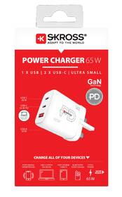 Cestovní adaptér SKROSS USB A+C 65W GaN UK, Power Delivery, typ G 

 obrázek produktu 5 z 9