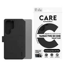 Pouzdro na mobil flipové PanzerGlass CARE Tango 2v1 Qi na Samsung Galaxy S25 Ultra černé

 obrázek produktu 4 z 11