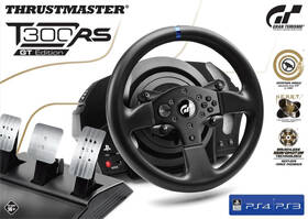 Volant Thrustmaster T300 RS a 3-pedály T3PA, GT Edice pro PC a PS5, PS4, PS3 
