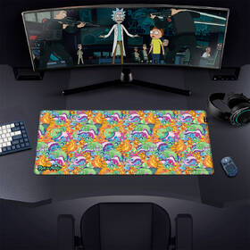 Podložka pod klávesnici a myš FSH Rick and Morty Monster Jam, XL oranžová

 obrázek produktu 4 z 6