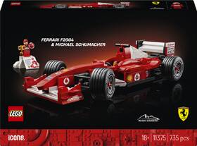Stavebnice LEGO® Icons 11375 Ferrari F2004 a Michael Schumacher 

 obrázek produktu 6 z 9