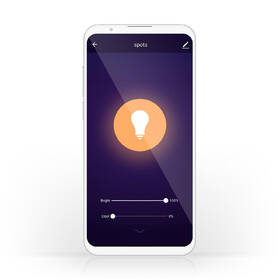 Chytrá žárovka Nedis Wi-Fi, 5.5W, 350lm, E27, teplá bílá/studená bílá 

 obrázek produktu 3 z 5