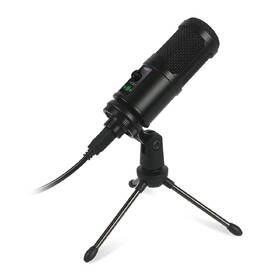 Mikrofon PLATINET VARR GAMING TUBE CARDIOID SET USB TRIPOD černý

 obrázek produktu 1 z 3