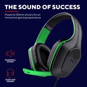 Headset Trust GXT 415X Zirox pro Xbox černý/zelený

 obrázek produktu 8 z 12