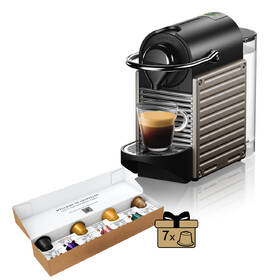 Espresso Krups Pixie Titan XN304T10 titanium

 obrázek produktu 9 z 10