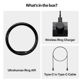 Chytrý prsten Ultrahuman Ring Air velikost 8 šedý

 obrázek produktu 5 z 7