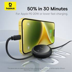 Kabel Baseus Free2Pull USB-C/Ligtning 1m 20W černý

 obrázek produktu 11 z 14