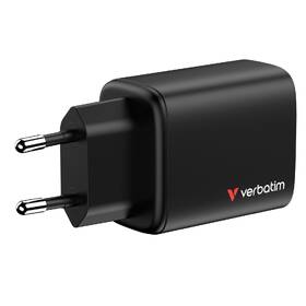 Nabíječka do sítě Verbatim Essentials 65W, 2×USB-C PD, 1×USB-A QC černá

 obrázek produktu 3 z 5