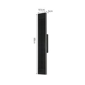 Nástěnné svítidlo IMMAX SUN LUXURY, solární, 60cm černé

 obrázek produktu 1 z 3