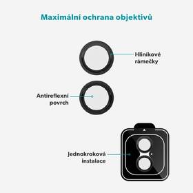 Ochranné sklo čočky fotoaparátu Epico Aluminium Lens Protectors na Apple iPhone 17 černé

 obrázek produktu 6 z 6