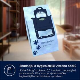 Podlahový vysavač Electrolux PD82-ANIMA červená barva
