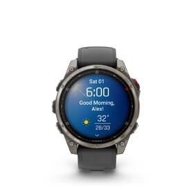 Chytré hodinky Garmin fēnix 8 Pro - 47 mm, AMOLED Sapphire - Titanium / Graphite Silicone Band 

 obrázek produktu 4 z 14