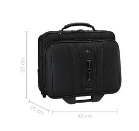 Brašna na notebook Wenger Legacy Black Series Wheel 16" černá

 obrázek produktu 3 z 17
