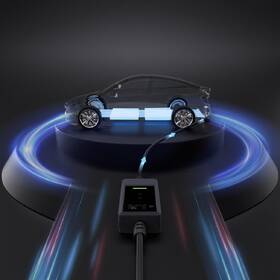 Cestovní nabíjecí stanice dé pro elektromobily 3kW s 10m kabelem, verze s CZ aplikací černá

 obrázek produktu 3 z 6