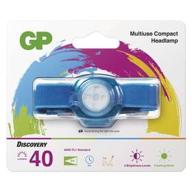 Čelovka GP 1× LED, 2× 2025 - modrá 

 obrázek produktu 3 z 3