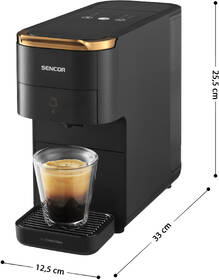 Kapslový kávovar Sencor SCC 1000BK černý

 obrázek produktu 9 z 14