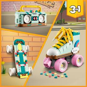 Stavebnice LEGO® Creator 3 v 1 31148 Retro kolečkové brusle 

 obrázek produktu 7 z 9