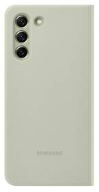 Pouzdro na mobil flipové Samsung Clear View na Galaxy S21 FE zelené

 obrázek produktu 1 z 4