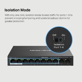 Switch Mercusys MS110P 

 obrázek produktu 6 z 9