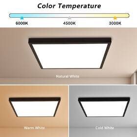 Stropní svítidlo IMMAX NEO LITE FRAME SMART, 60x60cm, IP44, CCT, s podporou BEACON, Wi-Fi, TUYA černé

 obrázek produktu 5 z 9