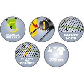 Sušák na prádlo Lamart LT8124 LINN 25 m černý/zelený

 obrázek produktu 3 z 3