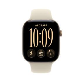 Chytré hodinky Apple GPS 42 mm světle zlatý hliník, pískový sportovní řemínek - S/M 

 obrázek produktu 1 z 6