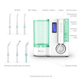 Ústní sprcha TrueLife AquaFloss Station O300 Ozone bílá/zelená

 obrázek produktu 6 z 11