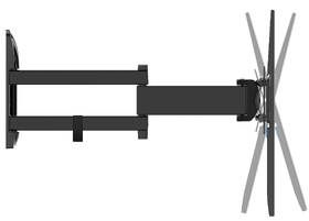 Držák TV Meliconi Slimstyle Plus 400 SDR pro úhlopříčky 40"- 80", nosnost 30 kg 

 obrázek produktu 4 z 6