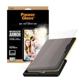 Tvrzené sklo PanzerGlass Anti-Reflective na Apple iPad 11" (2025)/10.9" (2022) 

 obrázek produktu 2 z 4