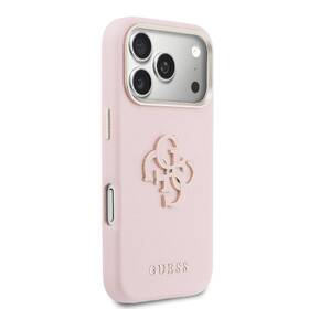 Kryt na mobil Guess PU Resin Logo na Apple iPhone 17 Pro růžový

 obrázek produktu 3 z 6