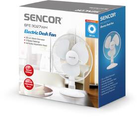 Ventilátor stolní Sencor SFE 3027WH bílý

 obrázek produktu 6 z 6