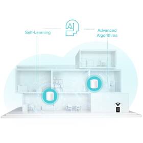 Komplexní Wi-Fi systém TP-Link Deco X50 (2 ks) bílá barva
