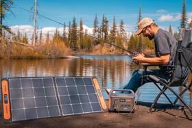 Solární panel Jackery SolarSaga 100W černý/oranžový

 obrázek produktu 9 z 15