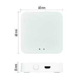 Internetová brána EMOS GoSmart Multifunkční ZigBee brána IP-1000Z s Bluetooth a Wi-Fi 

 obrázek produktu 6 z 16